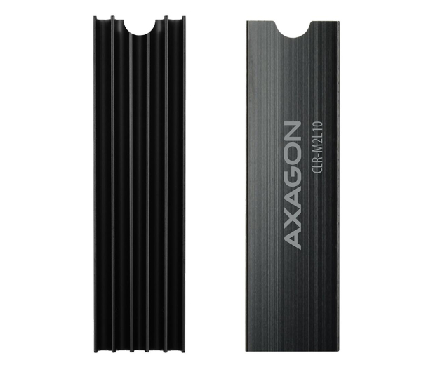 Axagon Chłodnica aluminiowa pasywna do dysku M.2 SSD 10mm - 1185581 - zdjęcie 2